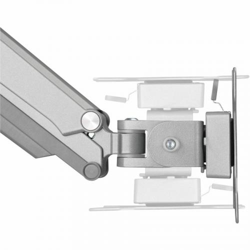 Rocstor ErgoReach Y10N021 S1 Mounting Arm For Monitor, Flat Panel Display   Silver   Landscape/Portrait Alternate-Image7/500