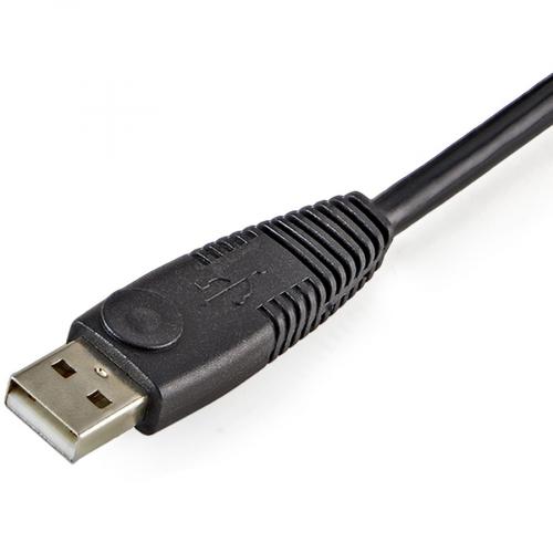 StarTech.com 4 In 1 USB DVI KVM Cable With Audio And Microphone Alternate-Image7/500