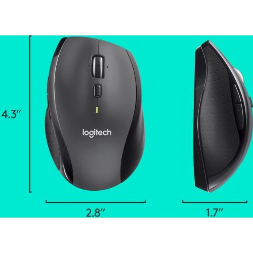 Logitech MK710 Wireless Keyboard Mouse Combo for Windows, 2.4GHz Advanced Wireless, Wireless Mouse, Multimedia Keys, 3-Year Battery Life, PC/ Mac -