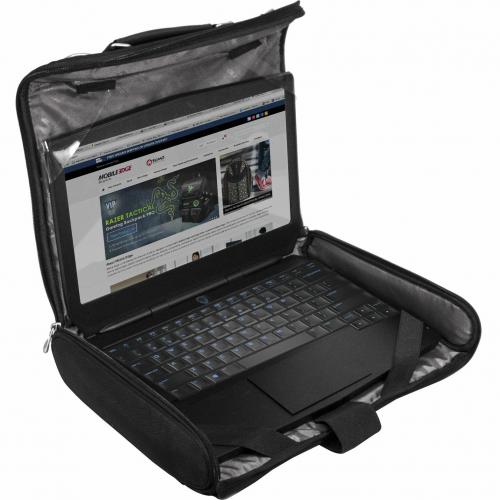 Mobile Edge Express Carrying Case (Briefcase) For 16" Notebook, Chromebook   Black Alternate-Image8/500