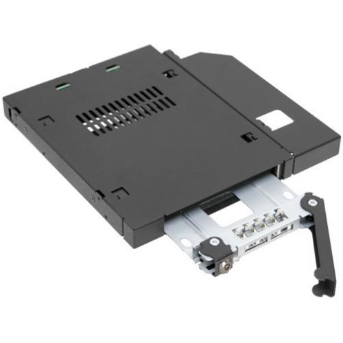 Icy Dock ToughArmor MB411SKO B Drive Bay Adapter For 5.25"   Serial ATA/600 Host Interface Internal   Black Alternate-Image8/500