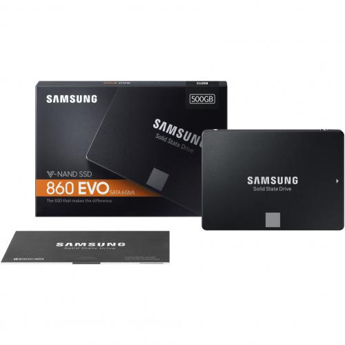 Samsung 860 EVO MZ 76E500E 500 GB Solid State Drive   2.5" Internal   SATA (SATA/600) Alternate-Image8/500