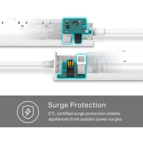 TP-Link Kasa Smart HS300 - Kasa Smart Plug Power Strip - HS300 - Power  Strips & Surge Protectors 