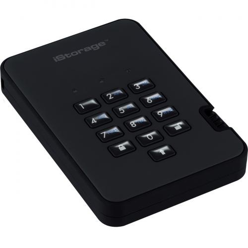 IStorage DiskAshur2 HDD 1 TB | Secure Portable Hard Drive | Password Protected | Dust/Water Resistant | Hardware Encryption IS DA2 256 1000 B Alternate-Image8/500