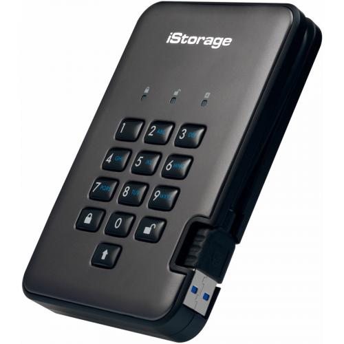IStorage DiskAshur PRO2 128 GB Portable Rugged Solid State Drive   2.5" External   TAA Compliant Alternate-Image8/500
