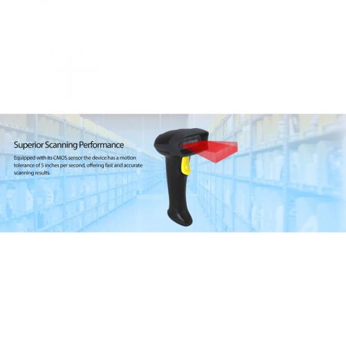 Adesso NuScan 2500TU Spill Resistant Antimicrobial 2D Barcode Scanner Alternate-Image8/500