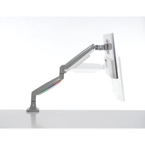 Kensington SmartFit Mounting Arm For Monitor   Silver Gray Alternate-Image8/500