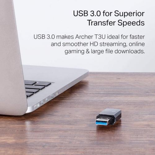 TP Link Archer T3U   IEEE 802.11ac Dual Band Wi Fi Adapter For PC Desktop/Notebook Alternate-Image8/500