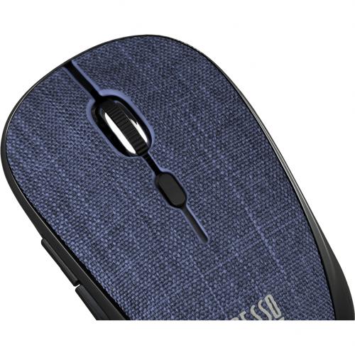 Adesso IMouse S80L   Wireless Fabric Optical Mini Mouse (Blue) Alternate-Image8/500
