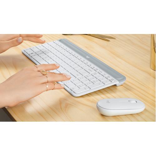 Logitech Slim Wireless Keyboard And Mouse Combo MK470 Alternate-Image8/500