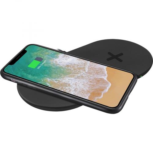 Adesso 15W Max Qi Certified Dual 2 Coil Wireless Fast Charging Pad Alternate-Image8/500