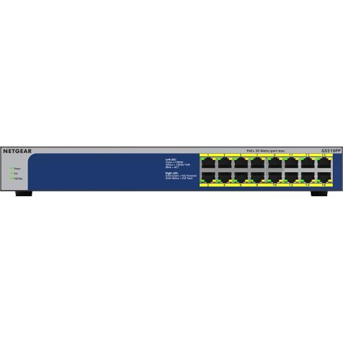 Netgear GS516PP Ethernet Switch Alternate-Image8/500