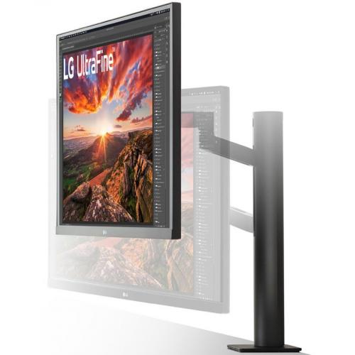 LG UltraFine 27BN88U B 27" Class 4K UHD LCD Monitor   16:9   Textured Black Alternate-Image8/500