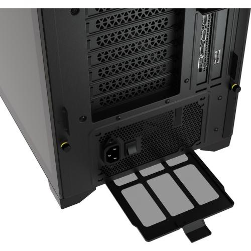 Corsair ICUE 5000X RGB Tempered Glass Mid Tower ATX PC Smart Case   Black Alternate-Image8/500