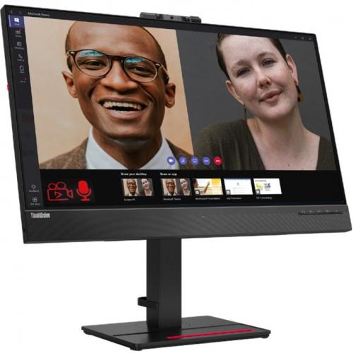 Lenovo ThinkVision T27hv 20 27" QHD IPS 60Hz 4ms LCD Monitor   2560 X 1440 QHD Display @60 Hz   In Plane Switching (IPS) Technology   350 Nit Brightness   99% SRGB Color Gamut   HDMI & DisplayPort Connectors Alternate-Image8/500