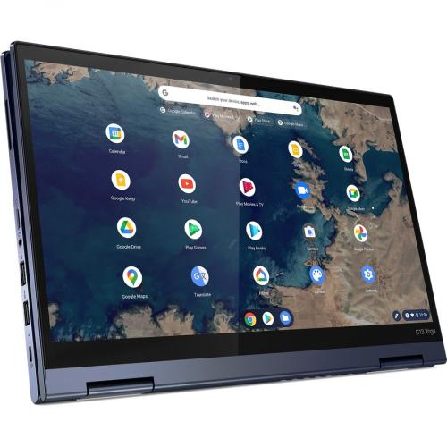 Lenovo ThinkPad C13 Yoga 13.3" Touchscreen 2 In 1 Chromebook AMD 3150C 4GB RAM 32GB EMMC Abyss Blue   AMD 3150C Dual Core (2 Core) 2.40 GHz   AMD Radeon Graphics   In Plane Switching (IPS) Technology   Chrome OS   Up To 12.5 Hr Battery Life Alternate-Image8/500