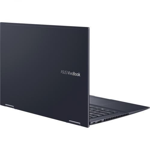 Asus VivoBook Flip 14 14" Touchscreen Convertible Notebook 1920 X 1080 FHD AMD Ryzen 5 5500U 8GB RAM 512GB RAM Bespoke Black Alternate-Image8/500