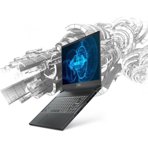 MSI WS66 WS66 11UMT 220 15.6" Touchscreen Mobile Workstation   Full HD   1920 X 1080   Intel Core I9 11th Gen I9 11900H Octa Core (8 Core) 2.50 GHz   64 GB Total RAM   1 TB SSD   Black Alternate-Image8/500