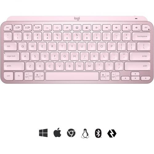 Logitech Master Series MX Keys Mini Minimalist Wireless Illuminated Keyboard Alternate-Image8/500