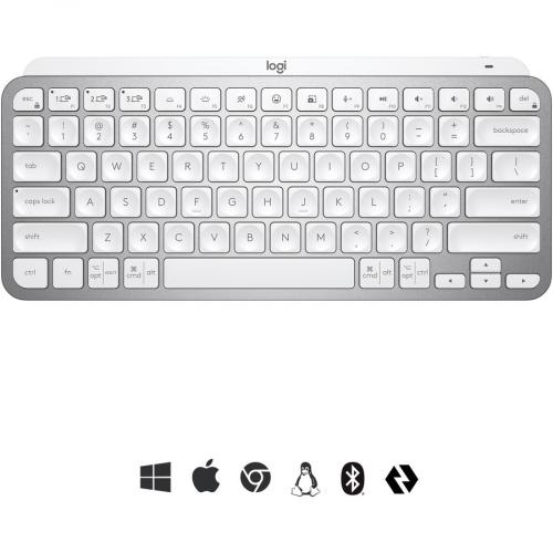 Logitech MX Keys Mini (Pale Grey) Alternate-Image8/500