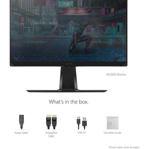 32" ELITE 1440p 0.5ms 175Hz IPS G Sync Compatible Gaming Monitor With AdobeRGB Alternate-Image8/500