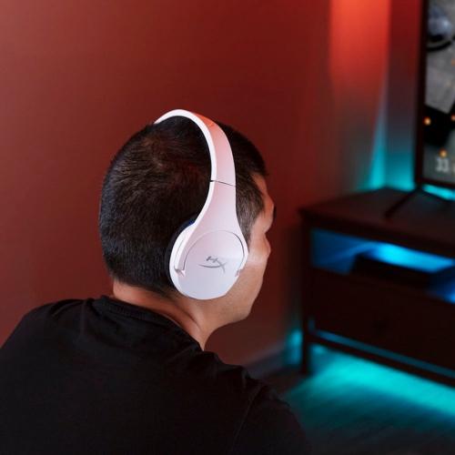 HyperX (White-Blue) - PS5-PS4 Headset - Gaming Cloud Wireless Stinger Core