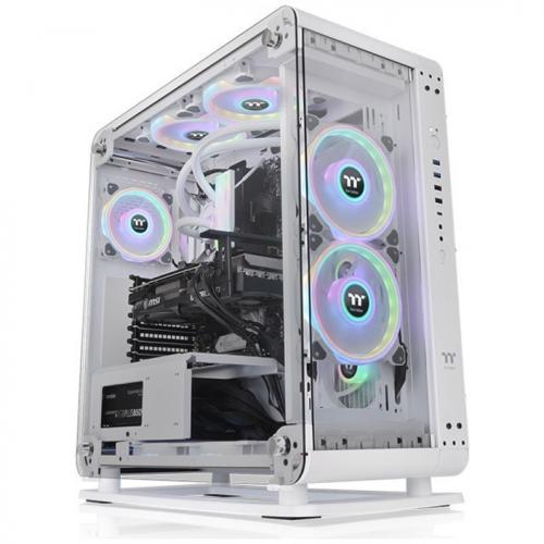 Thermaltake Core P6 Tempered Glass Snow Mid Tower Chassis Alternate-Image8/500