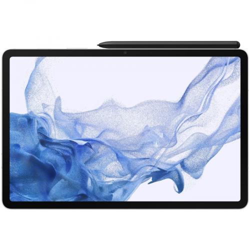 Samsung Galaxy Tab S8 SM X800 Tablet   11" WQXGA   Qualcomm SM8450 Snapdragon 8 Gen 1 Octa Core   8 GB   256 GB Storage   Android 12   Silver Alternate-Image8/500