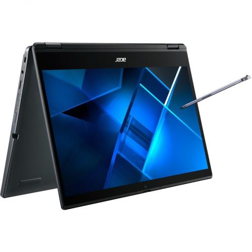 Acer TravelMate Spin P4 P414RN 51 TMP414RN 51 52YE 14" Touchscreen Convertible 2 In 1 Notebook   Full HD   1920 X 1080   Intel Core I5 11th Gen I5 1135G7 Quad Core (4 Core) 2.40 GHz   16 GB Total RAM   512 GB SSD   Slate Blue Alternate-Image8/500