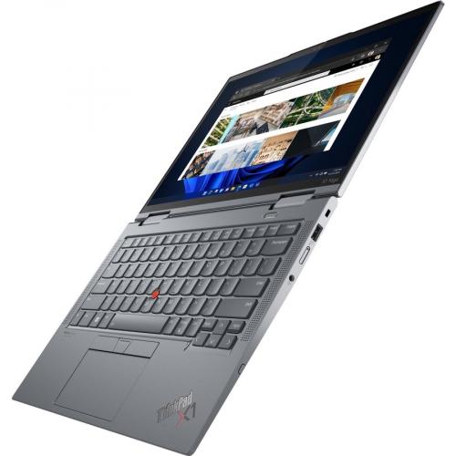Lenovo ThinkPad X1 Yoga Gen 7 21CD000FUS 14" Touchscreen Convertible 2 In 1 Notebook   WUXGA   1920 X 1200   Intel Core I5 12th Gen I5 1240P Dodeca Core (12 Core)   16 GB Total RAM   16 GB On Board Memory   256 GB SSD   Storm Gray Alternate-Image8/500