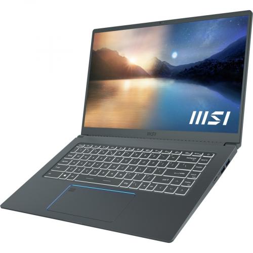 MSI Prestige 15 Prestige 15 A11SC 034 15.6" Notebook   Full HD   1920 X 1080   Intel Core I7 11th Gen I7 1185G7 1.20 GHz   16 GB Total RAM   512 GB SSD   Carbon Gray Alternate-Image8/500