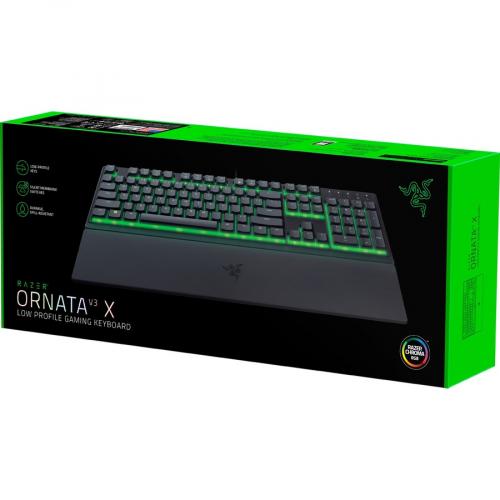 Razer Ornata V3 X   US Low Profile Membrane RGB Keyboard Alternate-Image8/500