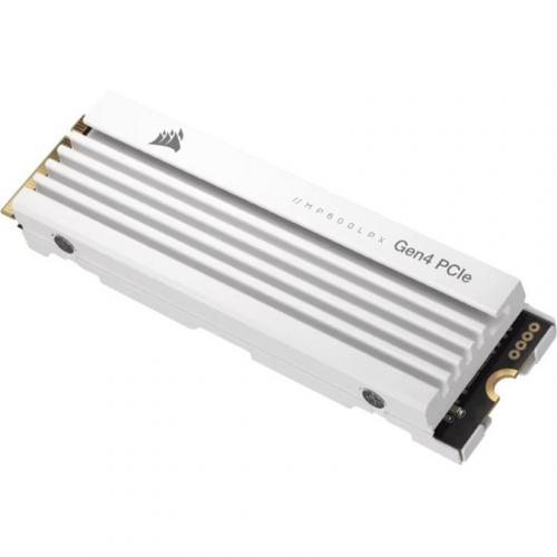 Corsair MP600 PRO LPX 1 TB Solid State Drive   M.2 2280 Internal   PCI Express NVMe (PCI Express NVMe 4.0 X4)   White Alternate-Image8/500