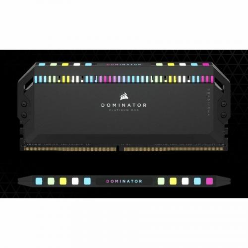 Corsair Dominator Platinum RGB 64GB (2x32GB) DDR5 DRAM 6600MT/s C32 Memory Kit   Black Alternate-Image8/500