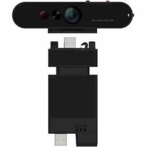 Lenovo ThinkVision MC60 Webcam   Black   USB 2.0 Alternate-Image8/500