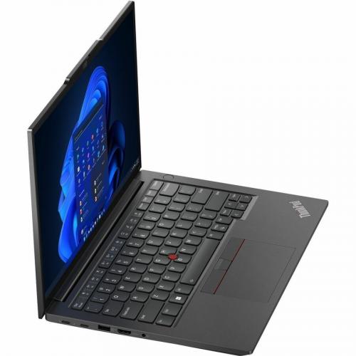 Lenovo ThinkPad E14 Gen 5 14" Notebook AMD Ryzen 5 7530U 16GB RAM 256GB SSD Graphite Black   AMD Ryzen 5 7530U Hexa Core   1920 X 1200 WUXGA Display   In Plane Switching (IPS) Technology   16 GB RAM   256 GB SSD Alternate-Image8/500