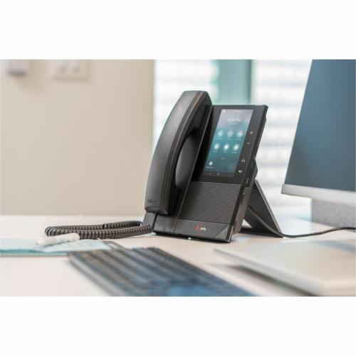Poly CCX 505 IP Phone   Corded   Corded/Cordless   Bluetooth, Wi Fi   Desktop, Wall Mountable   Black Alternate-Image8/500