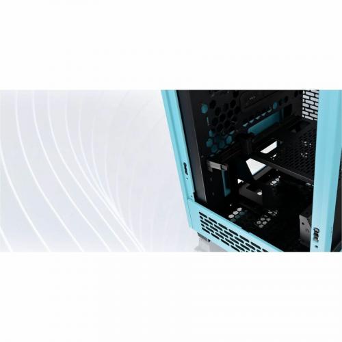 Thermaltake The Tower 200 Turquoise Mini Chassis Alternate-Image8/500