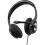 V7 USB C Deluxe Headset With Noise Cancelling Mic, Volume Control, Digital Headset, Laptop Computer, Chromebook, PC   Black, Gray Bottom/500