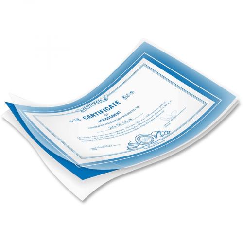 Fellowes Letter Size Glossy Laminating Pouches Bottom/500