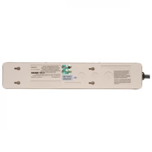 Tripp Lite By Eaton 6 Outlet Commercial Grade Surge Protector, 6 Ft. (1.83 M) Cord, 900 Joules, 12.5 In. Length Bottom/500