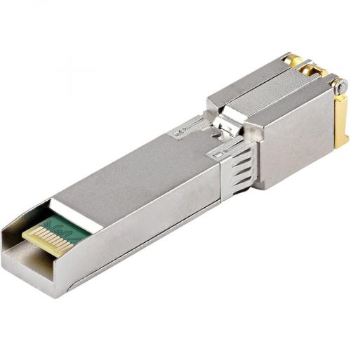 StarTech.com Cisco GLC T Compatible SFP Module   1000BASE T   1GE Gigabit Ethernet SFP SFP To RJ45 Cat6/Cat5e Transceiver   100m Bottom/500