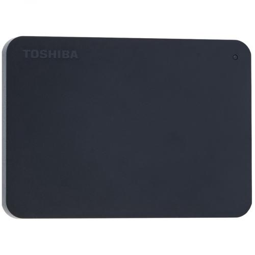 Toshiba Canvio Basics 1 TB Hard Drive   External   Black Bottom/500