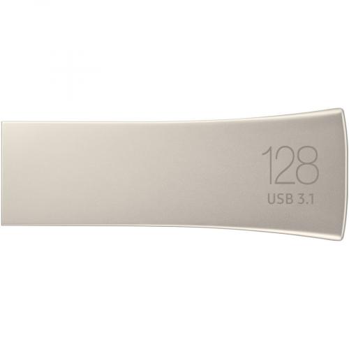 Samsung USB 3.1 Flash Drive BAR Plus 128GB Champagne Silver Bottom/500