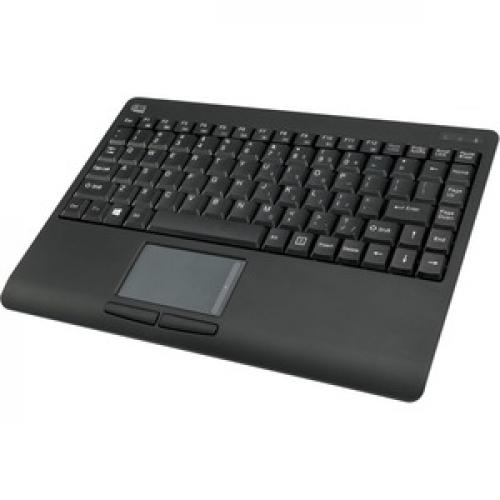 Adesso Wireless Mini Touchpad Keyboard Bottom/500