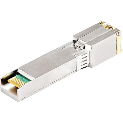 StarTech.com HPE 813874 B21 Compatible SFP+ Module   10GBASE T   10GE Gigabit Ethernet SFP+ To RJ45 Cat6/Cat5e   30m Bottom/500
