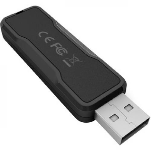 V7 8GB USB 2.0 Flash Drive   With Retractable USB Connector Bottom/500