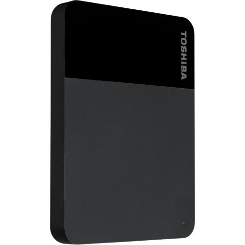 Toshiba Canvio Ready HDTP310XK3AA 1 TB Portable Hard Drive   External   Black Bottom/500