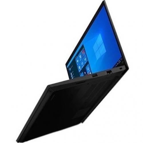 Lenovo ThinkPad E14 Gen 2 20TA009AUS 14" Notebook   Full HD   1920 X 1080   Intel Core I5 I5 1135G7 Quad Core (4 Core) 2.40 GHz   8 GB Total RAM   256 GB SSD   Black Bottom/500