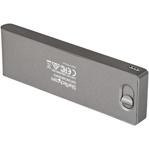 StarTech.com USB C Multiport Adapter For MacBook Pro/Air, USB Type C To 4K HDMI, Power Delivery, SD/MicroSD, USB 3.0 Hub, USB C Mini Dock Bottom/500